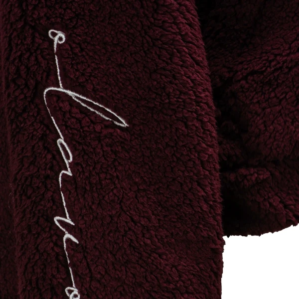 Bluza damska OLAVOGA TEDI 2025 bordo - maWer Fashion
