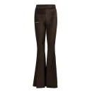 Welurowy komplet damski OLAVOGA VELVET WOOD 2025 brąz - maWer Fashion