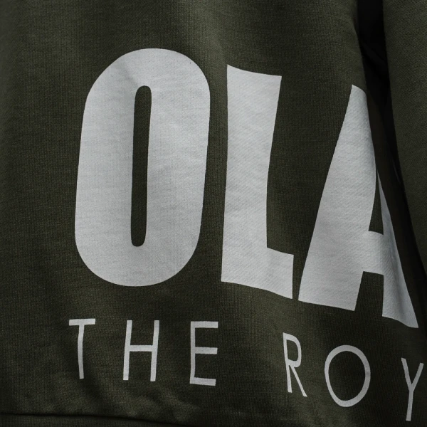 Bluza męska OLAVOGA PULSE 2025 khaki - maWer Fashion