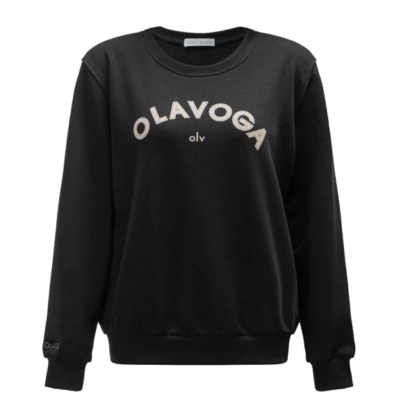 Bluza damska OLAVOGA GROV 2025 czarna - maWer Fashion