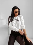 Bluza damska OLAVOGA GROV 2025 ecru - maWer Fashion