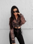 Koszula damska OLAVOGA WILD EDGE 2025 pantera - maWer Fashion