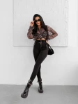 Koszula damska OLAVOGA WILD EDGE 2025 pantera - maWer Fashion