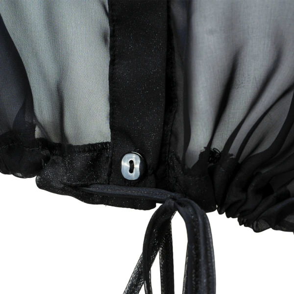 Koszula damska OLAVOGA WILD EDGE 2025 czarna - maWer Fashion