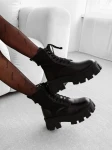 Buty workery damskie OLAVOGA TREAKLY 2025 czarne - maWer Fashion