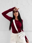 Body OLAVOGA NOMA 2025 bordo - maWer Fashion