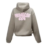 FBluza damska OLAVOGA FROST LAYER 2025 - szara - maWer Fashion