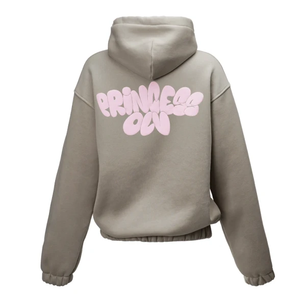 FBluza damska OLAVOGA FROST LAYER 2025 - szara - maWer Fashion