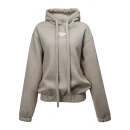 Bluza damska OLAVOGA FROST LAYER 2025 - szara - maWer Fashion
