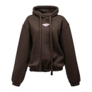 Bluza damska OLAVOGA FROST LAYER 2025 - brąz - maWer Fashion