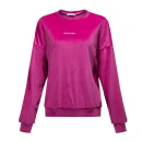 Welurowy komplet damski OLAVOGA VELVET ASH 2025 - amarant - maWer Fashion