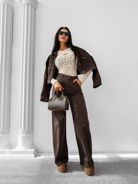 Body damskie OLAVOGA RAINSPELL 2025 beżowe - maWer Fashion