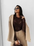 Body damskie OLAVOGA RAINSPELL 2025 brązowe - maWer Fashion