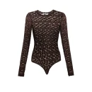 Body damskie OLAVOGA RAINSPELL 2025 brązowe - maWer Fashion