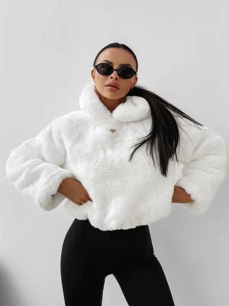 Bluza damska OLAVOGA ELIOLIE 2025 ecru - maWer Fashion