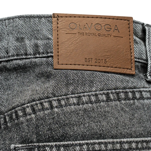 Spodnie damskie OLAVOGA NIDO 2025 szare - maWer Fashion