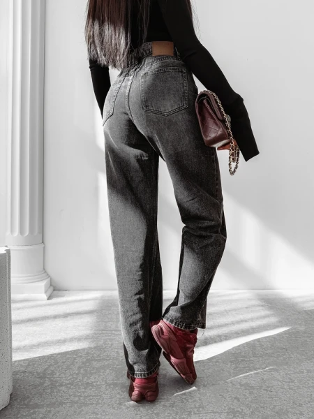 Spodnie damskie OLAVOGA NIDO 2025 czarne - maWer Fashion