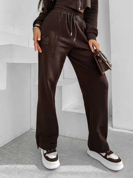 Komplet damski OLAVOGA SANCTUARY 2025 brązowy - maWer Fashion