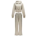 Komplet damski OLAVOGA SANCTUARY 2025 szary  - maWer Fashion