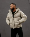 Kurtka męska OLAVOGA CASTE 2025 beżowa - maWer Fashion