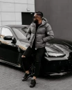 Kurtka męska OLAVOGA CASTE 2025 grafitowa - maWer Fashion
