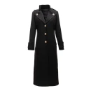 Płaszcz damski OLAVOGA ZAUS 2025 czarny - maWer  Fashion