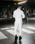 Komplet męski OLAVOGA LOG 2025 ecru - maWer Fashion