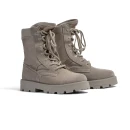 Buty damskie workery OLAVOGA HIKER 2025 beż - mawer Fashion