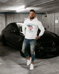 Bluza męska OLAVOGA FORME 2025 ecru - maWer Fashion