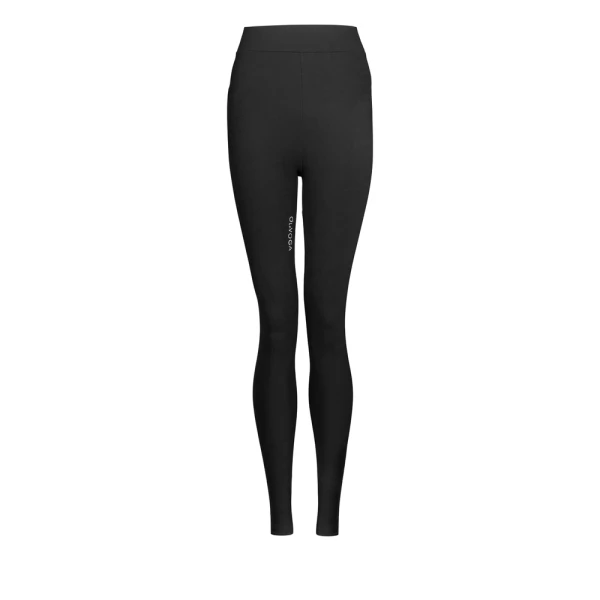 Legginsy damskie OLAVOGA DOPET 2025 czarne  - maWer Fashion