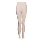 Legginsy damskie OLAVOGA DOPET 2025 beżowe  - maWer Fashion
