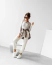 Body damskie OLAVOGA CUERPO 2025 szare  - maWer Fashion