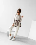 Body damskie OLAVOGA CUERPO 2025 szare  - maWer Fashion