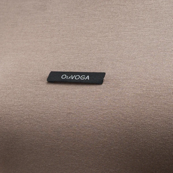 Bluzka damska OLAVOGA SOLENITE latte - maWer Fashion