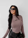 Bluzka damska OLAVOGA DREAMSCAPE latte - maWer Fashion
