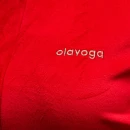 Kombinezon damski OLAVOGA CRYSTAL FLARE 2025 czerwony - maWer Fashion