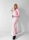 Kombinezon damski OLAVOGA CRYSTAL FLARE 2025 pudrowy róż - maWer Fashion
