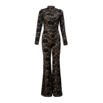 Kombinezon damski OLAVOGA NIGHTFALL 2025 czarny - maWer Fashion