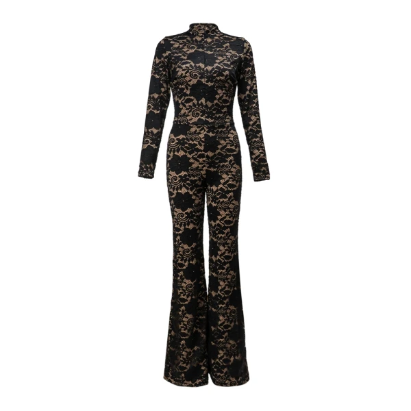 Kombinezon damski OLAVOGA NIGHTFALL 2025 czarny - maWer Fashion