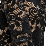 Kombinezon damski OLAVOGA NIGHTFALL 2025 czarny - maWer Fashion