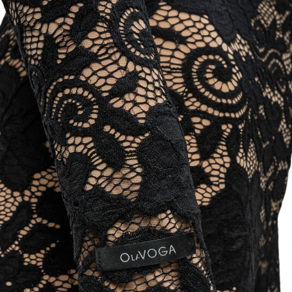 Kombinezon damski OLAVOGA NIGHTFALL 2025 czarny - maWer Fashion