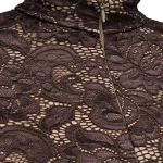 Kombinezon damski OLAVOGA NIGHTFALL 2025 brązowy - maWer Fashion