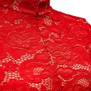 Kombinezon damski OLAVOGA NIGHTFALL 2025 czerwony - maWer Fashion