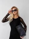 Sukienka damska OLAVOGA DARK SPICE 2025 czarna - maWer Fashion