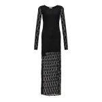 Sukienka damska OLAVOGA DARK SPICE 2025 czarna - maWer Fashion