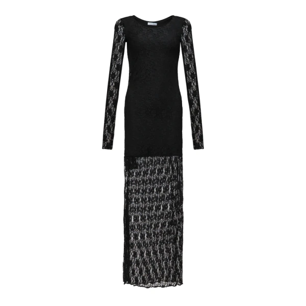 Sukienka damska OLAVOGA DARK SPICE 2025 czarna - maWer Fashion