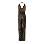 Kombinezon damski OLAVOGA PURE FEMME 2025 czarny - maWer Fashion