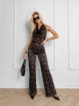 Kombinezon damski OLAVOGA PURE FEMME 2025 czarny - maWer Fashion
