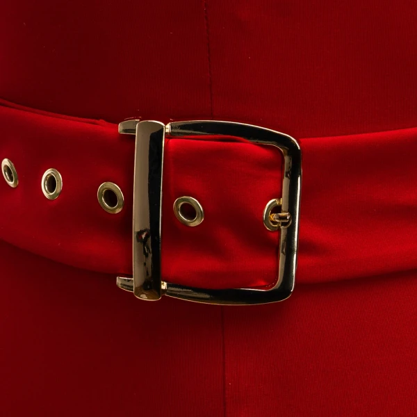 Kombinezon damski OLAVOAGA ENCHANTED 2025 czerwony - maWer Fashion