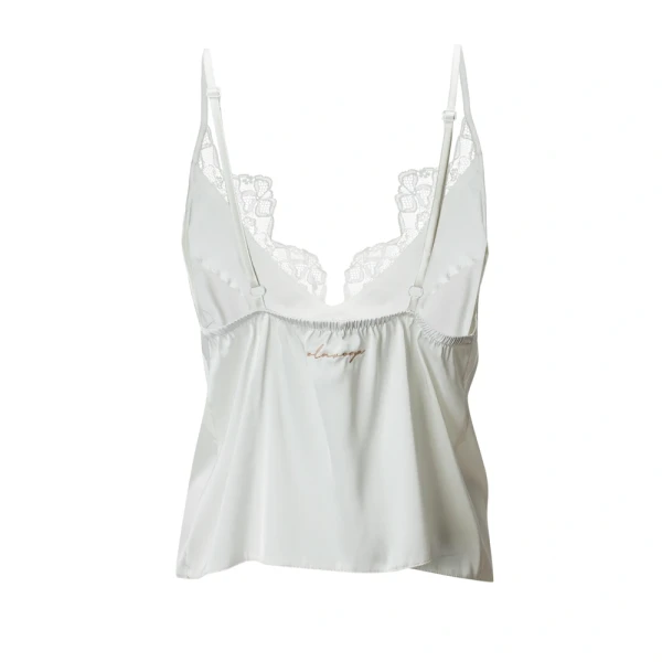 Piżama damska OLAVOGA DESIRE 2025 ecru - maWer Fashion